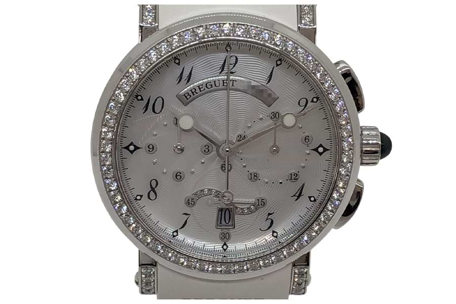 ブレゲ 750/ラバー マリーン　ダイヤベゼル 8828 自動巻き